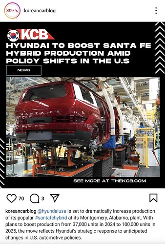 Hyundai to boost santa fe