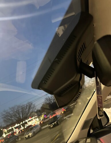 Dash Cam Installed 2